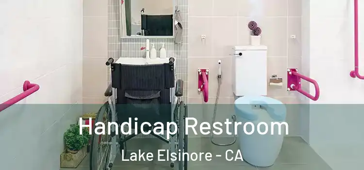 Handicap Restroom Lake Elsinore - CA